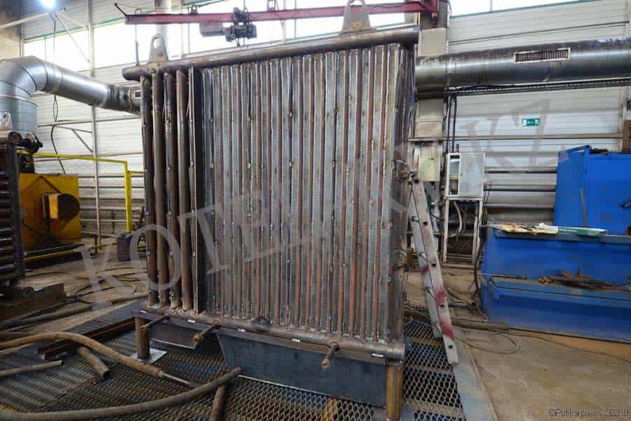 Изготовление водогрейного газового котла