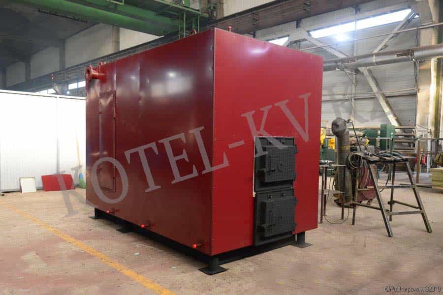 Водогрейный котел КВД на дровах Водогрейный котел на дровах