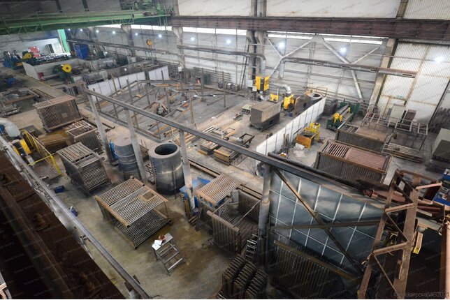 Производство котлов 1.45 МВт работающих без дымососа