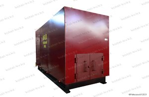 На древесных отходах котел 0.4 МВт